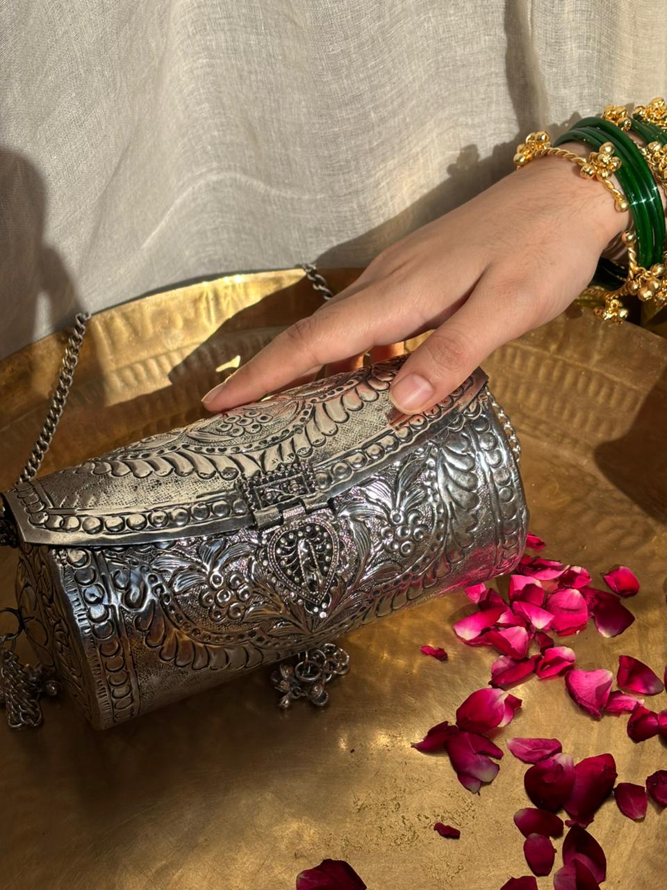 Dholki brass bag