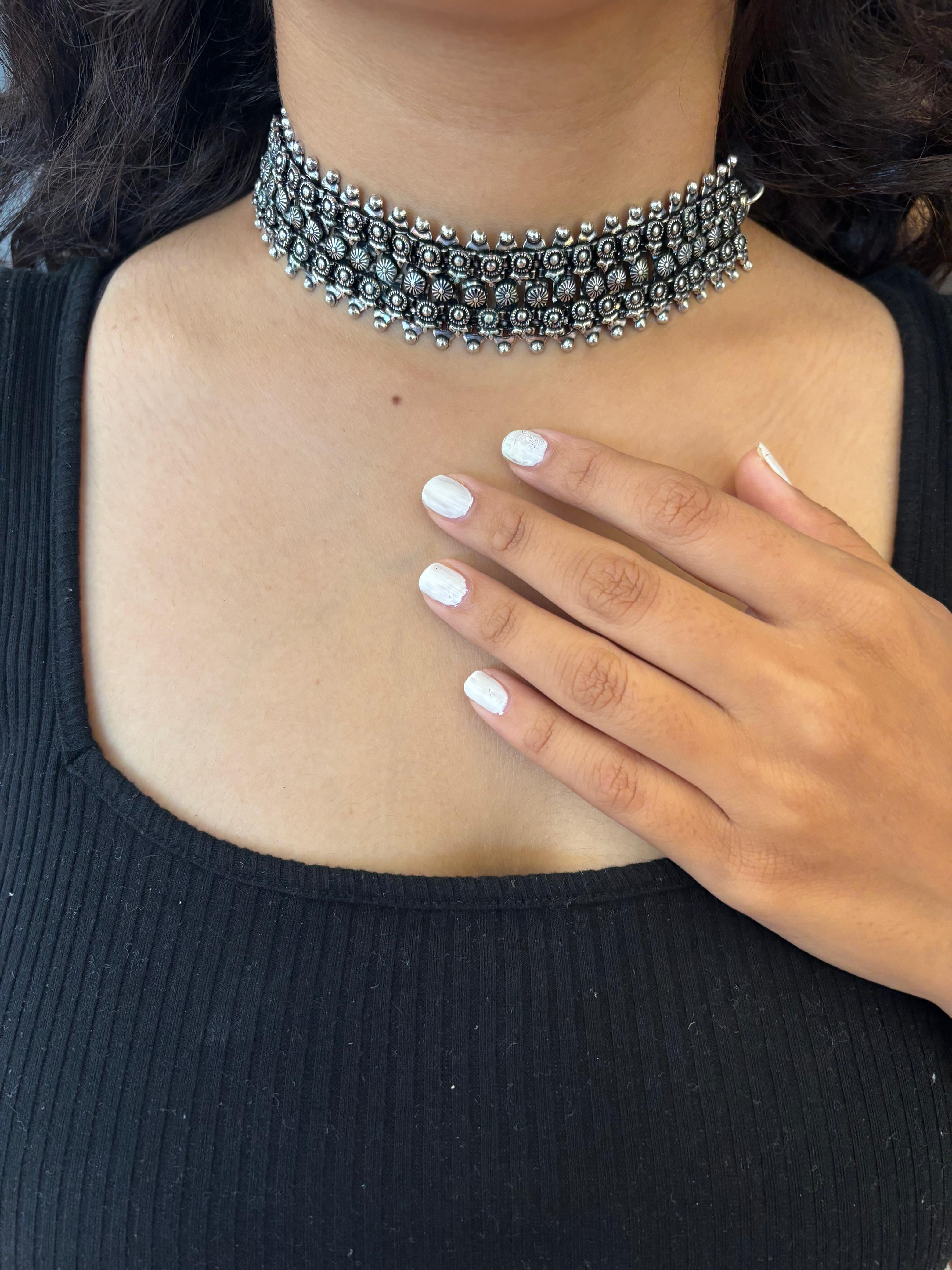 Handcrafted antique choker