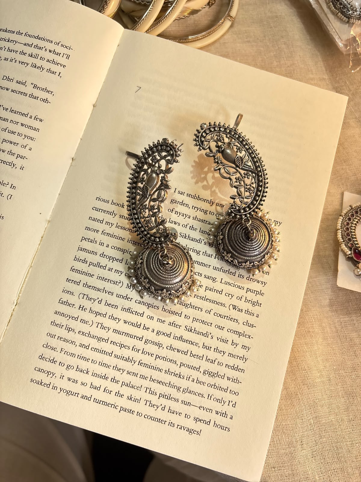 Bird banjara earcuff