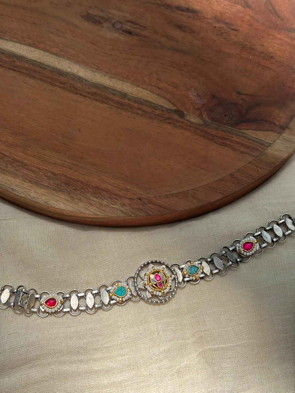Meher lotus necklace