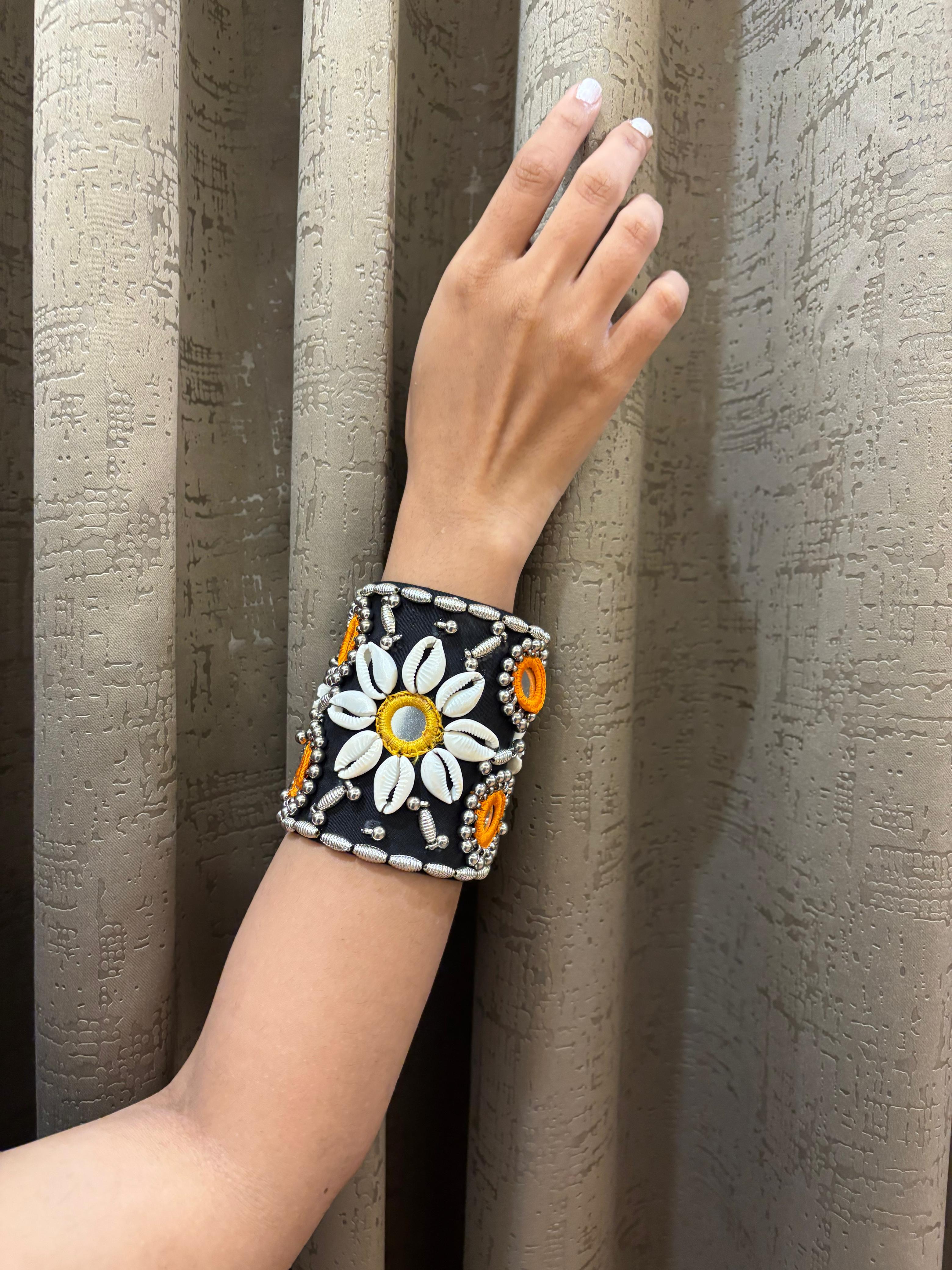 Kutch embroidered cuff