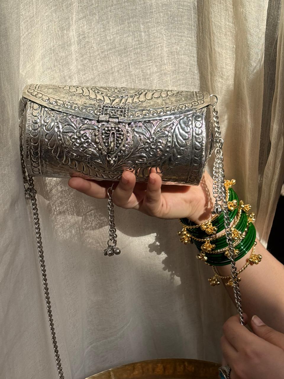 Dholki brass bag