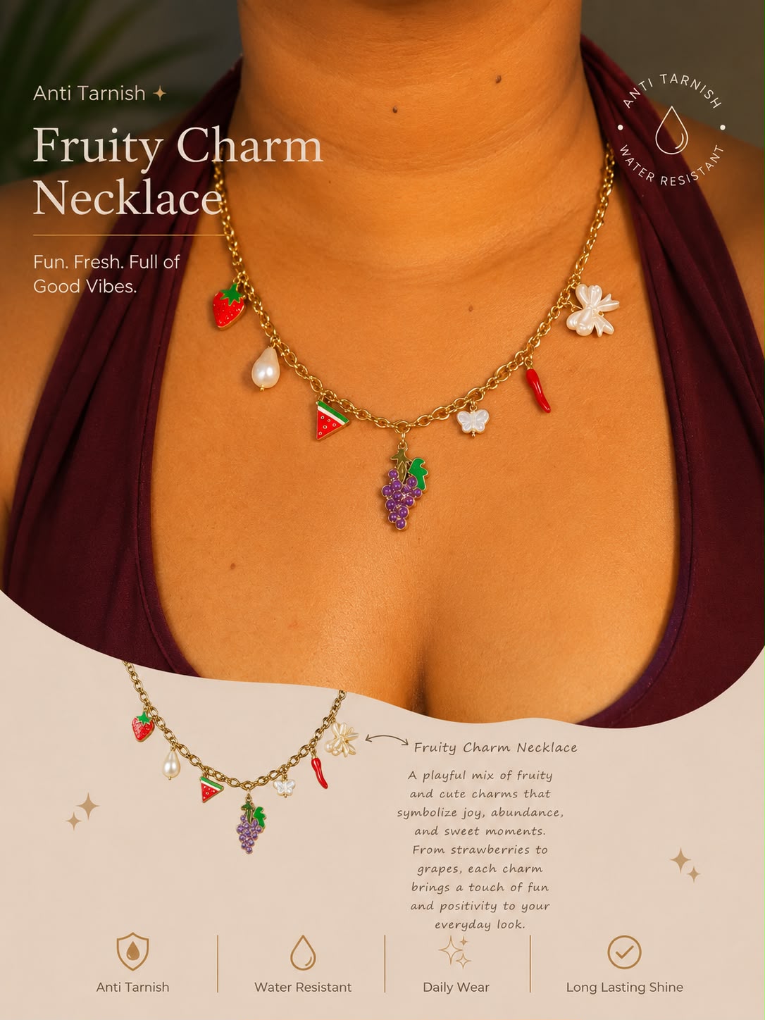 Charm women pendent