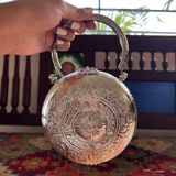 Mandala brass bag