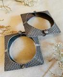 Square silverlookalike kada